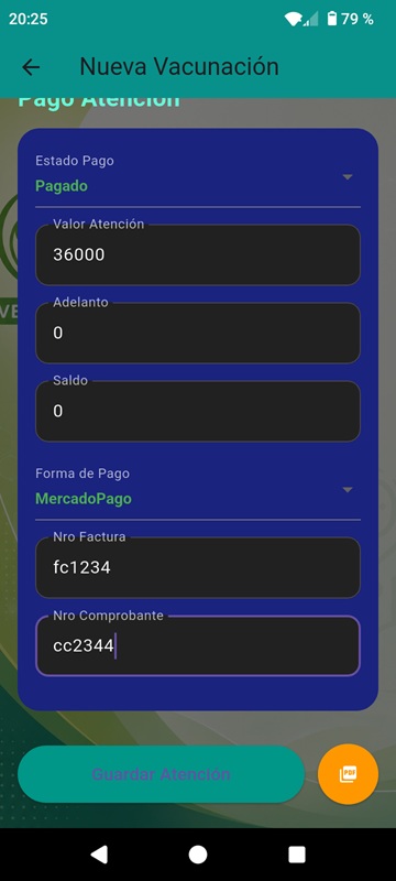 Control de Pago